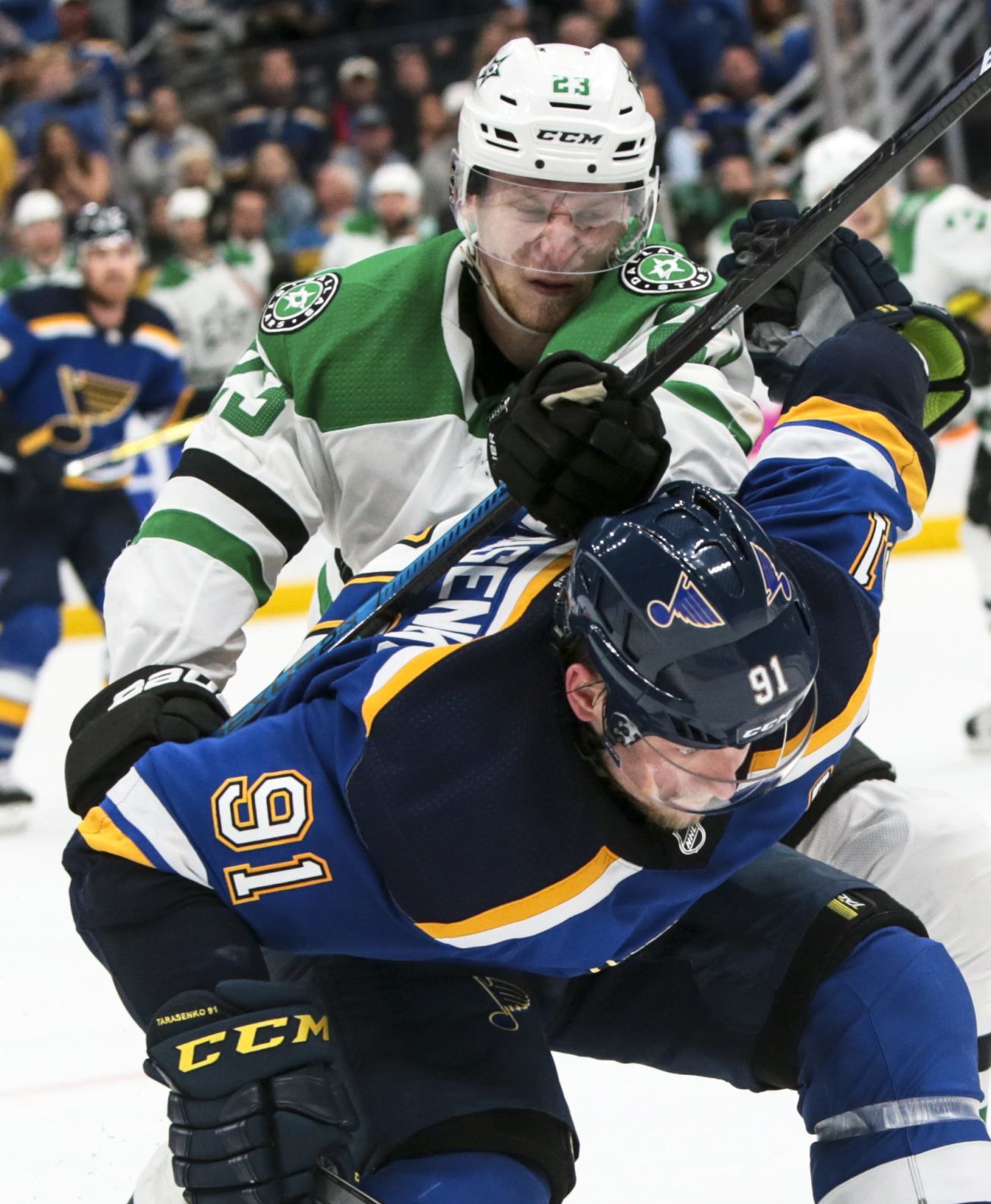 Blues face off with Stars in Game 7